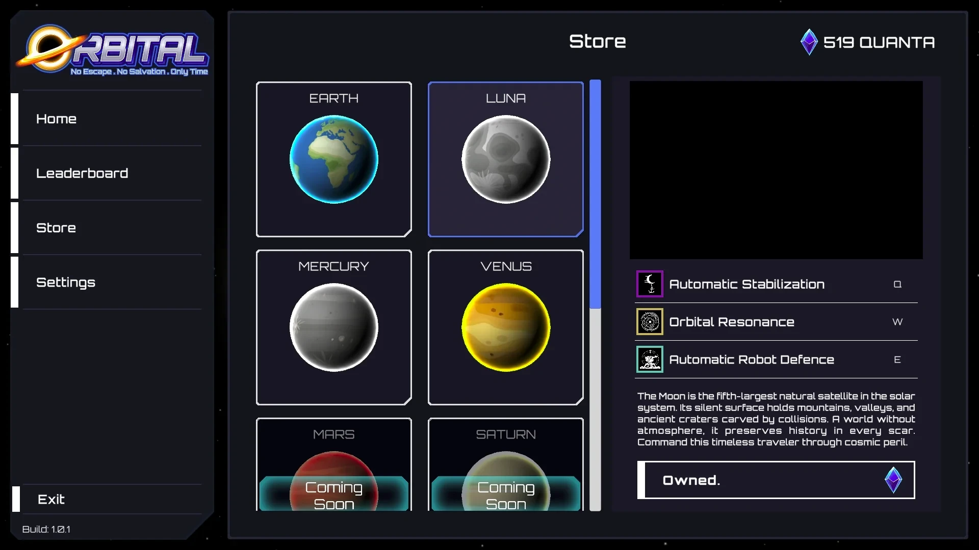 Orbital Gameplay Screenshot