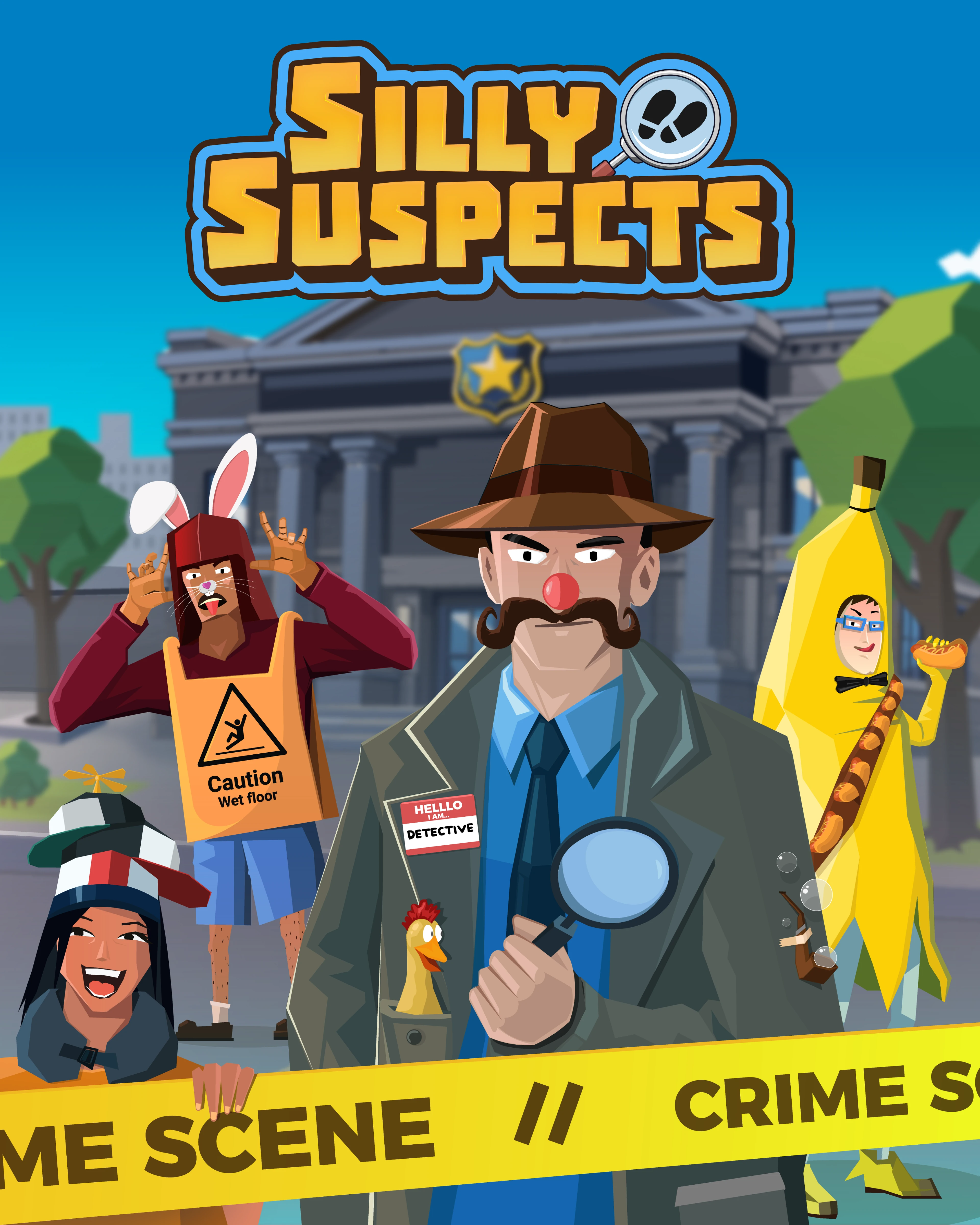 Silly Suspects Poster 4500x5625