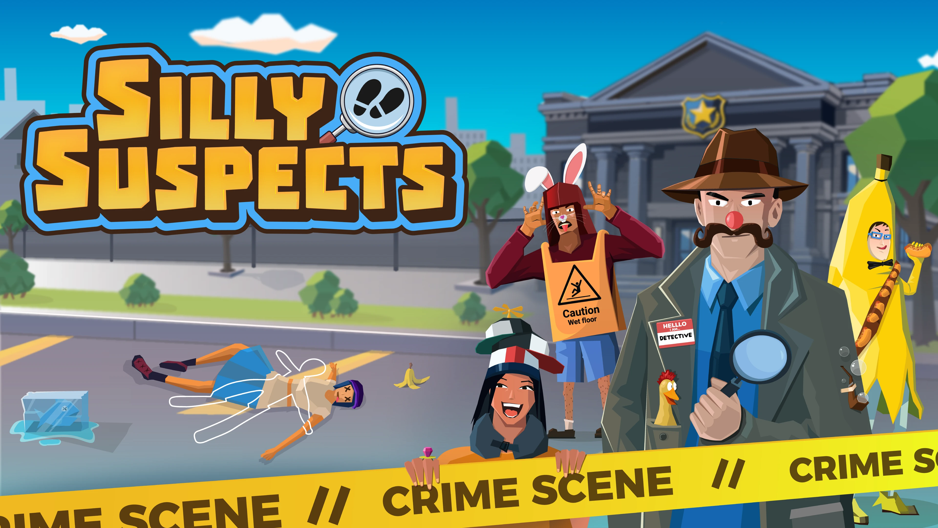 Silly Suspects Wallpaper 8000x4500